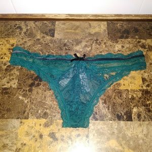 Green Lace Thong Dream Angels Victoria Secret